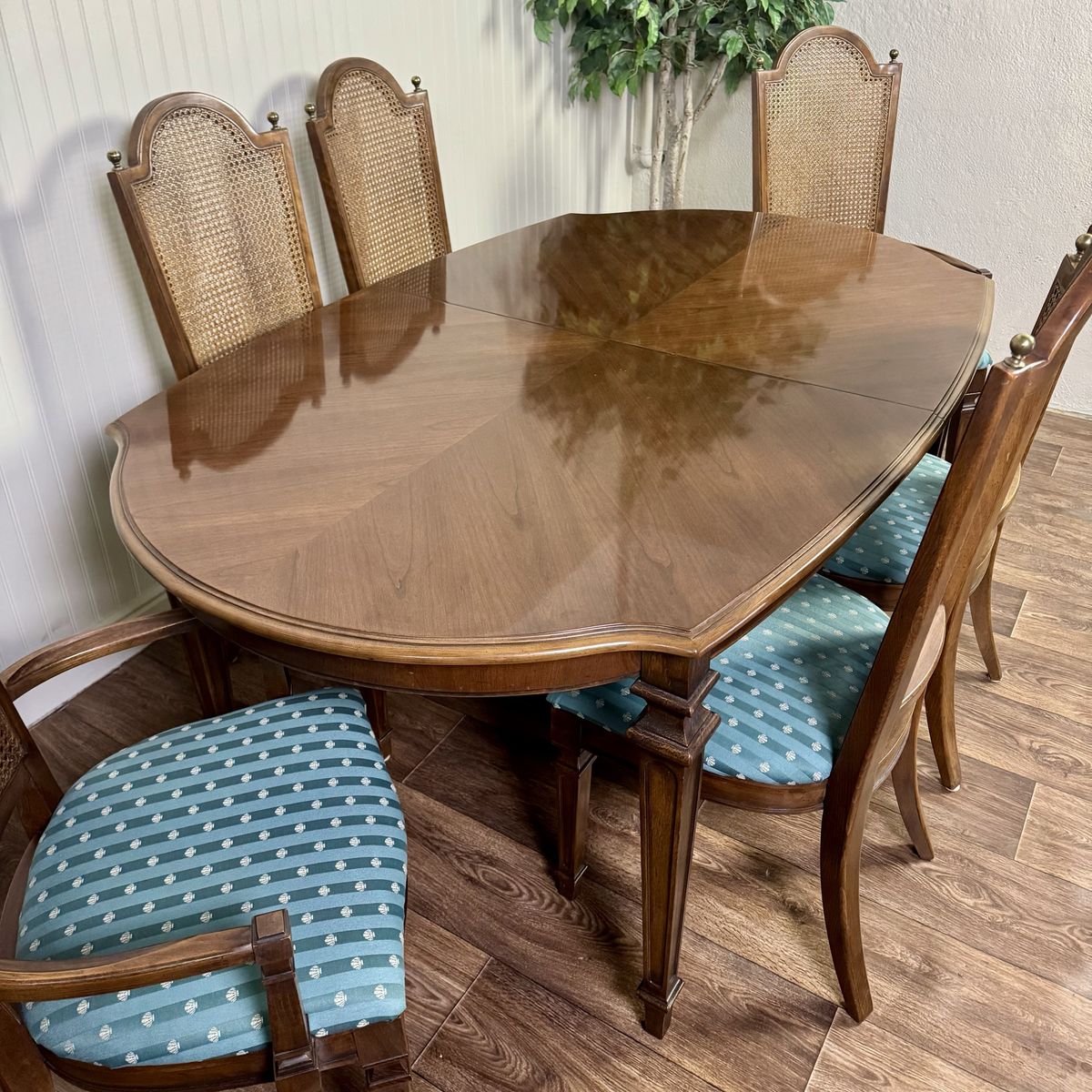 Vintage Italian Provincial Thomasville Cellini Dining Set