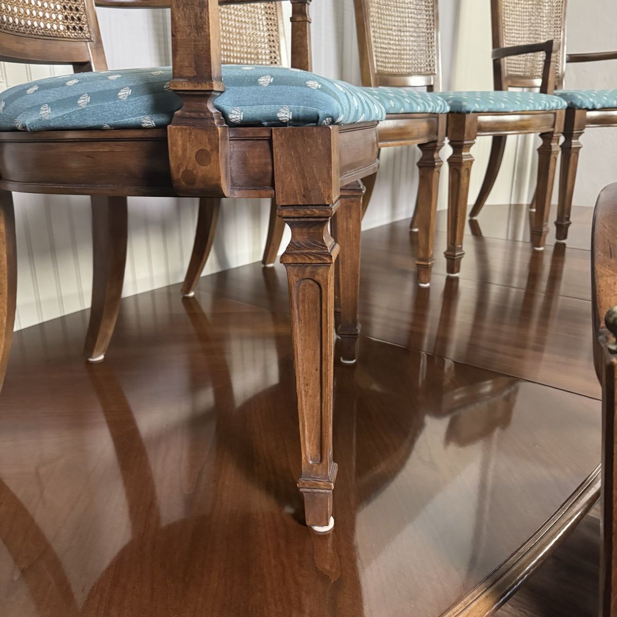Vintage Italian Provincial Thomasville Cellini Dining Set