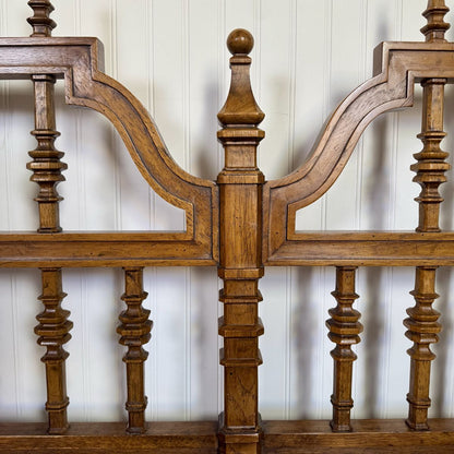 Vintage King Spindle Headboard and Rails – Morganton "Barcelona" Collection