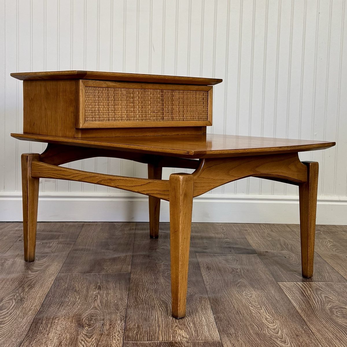 Vintage 1964 Lane Esteem Mid-Century Coffee Table and Step End Table Set