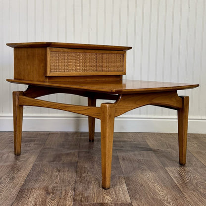 Vintage 1964 Lane Esteem Mid-Century Coffee Table and Step End Table Set