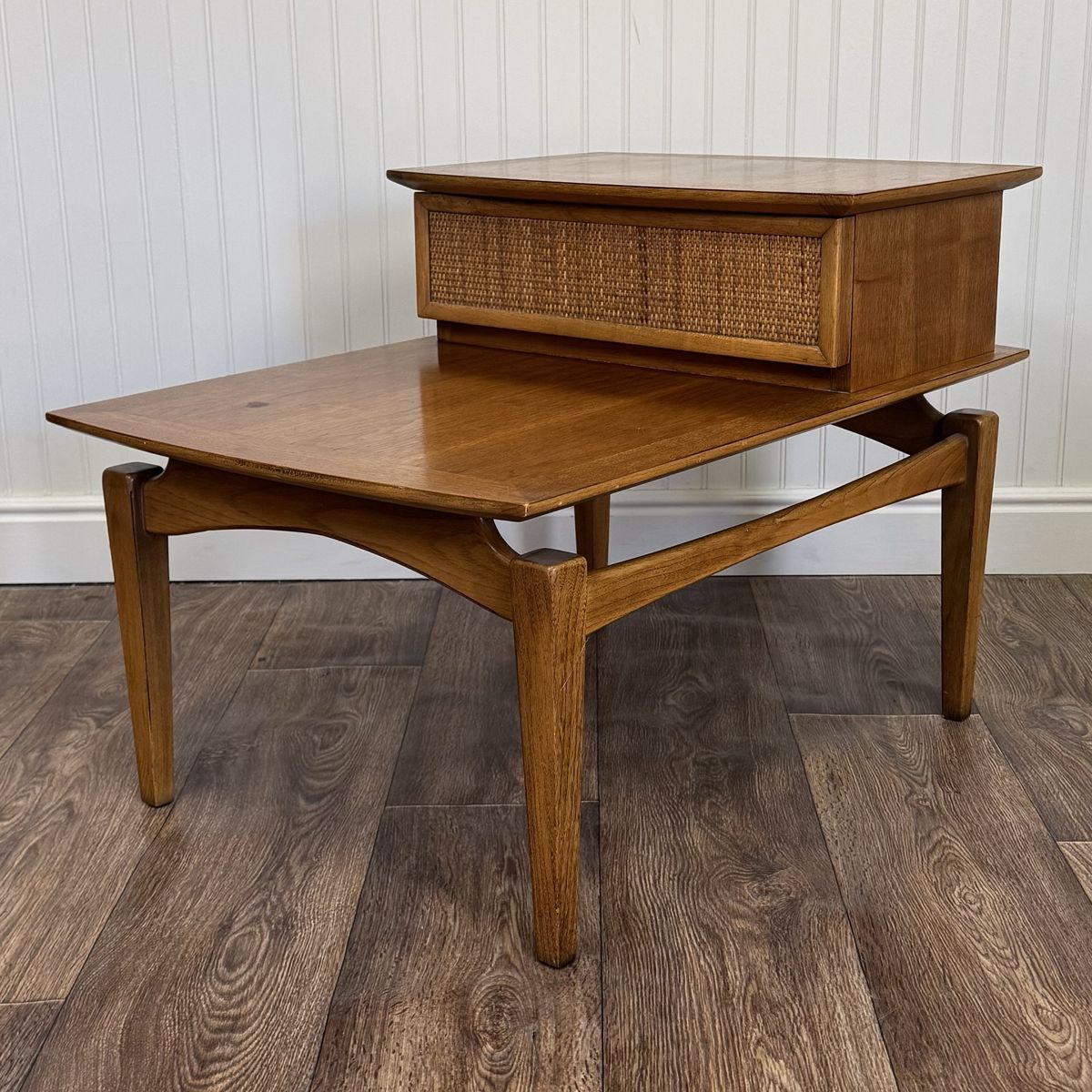 Vintage 1964 Lane Esteem Mid-Century Coffee Table and Step End Table Set
