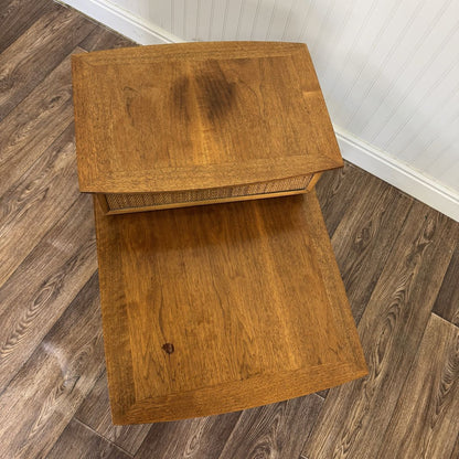 Vintage 1964 Lane Esteem Mid-Century Coffee Table and Step End Table Set
