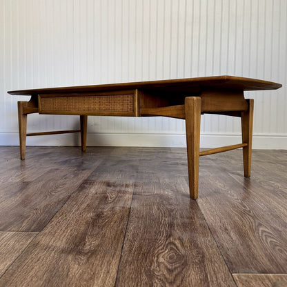 Vintage 1964 Lane Esteem Mid-Century Coffee Table and Step End Table Set