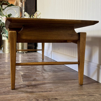 Vintage 1964 Lane Esteem Mid-Century Coffee Table and Step End Table Set