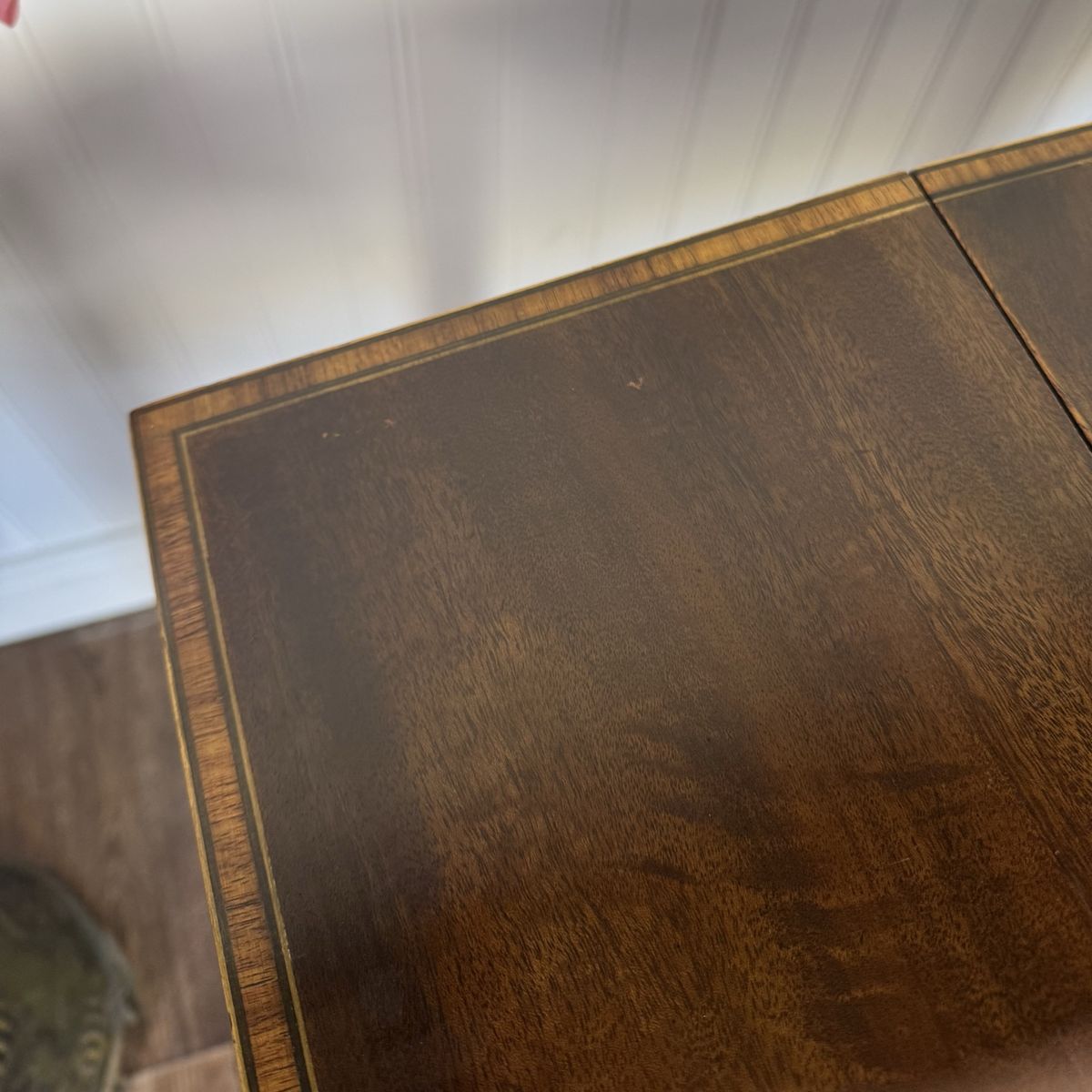 Vintage Mahogany Drop Leaf Side Table