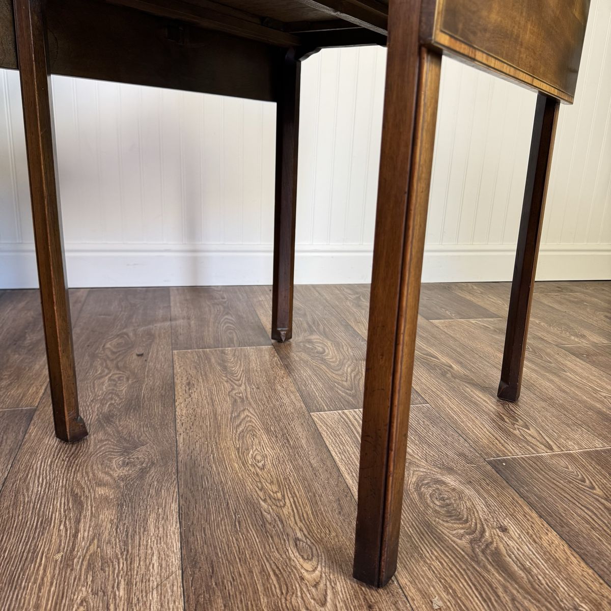 Vintage Mahogany Drop Leaf Side Table
