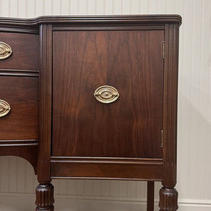 Vintage Mahogany Federal-Style Sideboard / Buffet