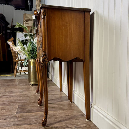Vintage ca. 1930s Ornate French Provincial Nightstands
